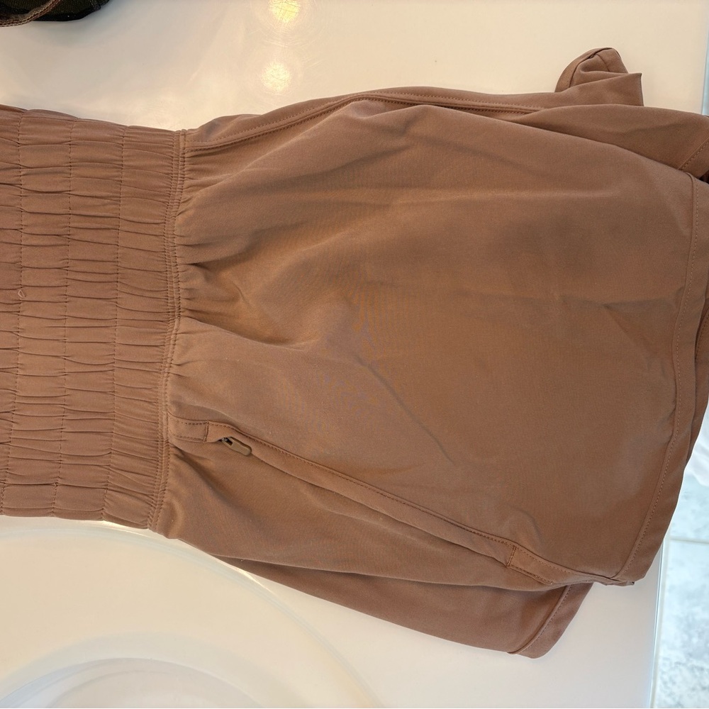 Abercrombie & Fitch Women's Brown Elastic Waist Shorts